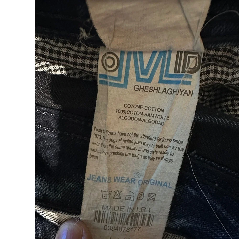Diesel Denim Jeans Acid Wash Blue Designer Pockets Accents Mens Size 34 vintage - Picture 11 of 11